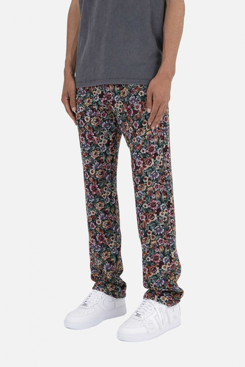 Baggy Denim Mnml V121 Floral Baggy Denim Multi Homme | JVT-8537665