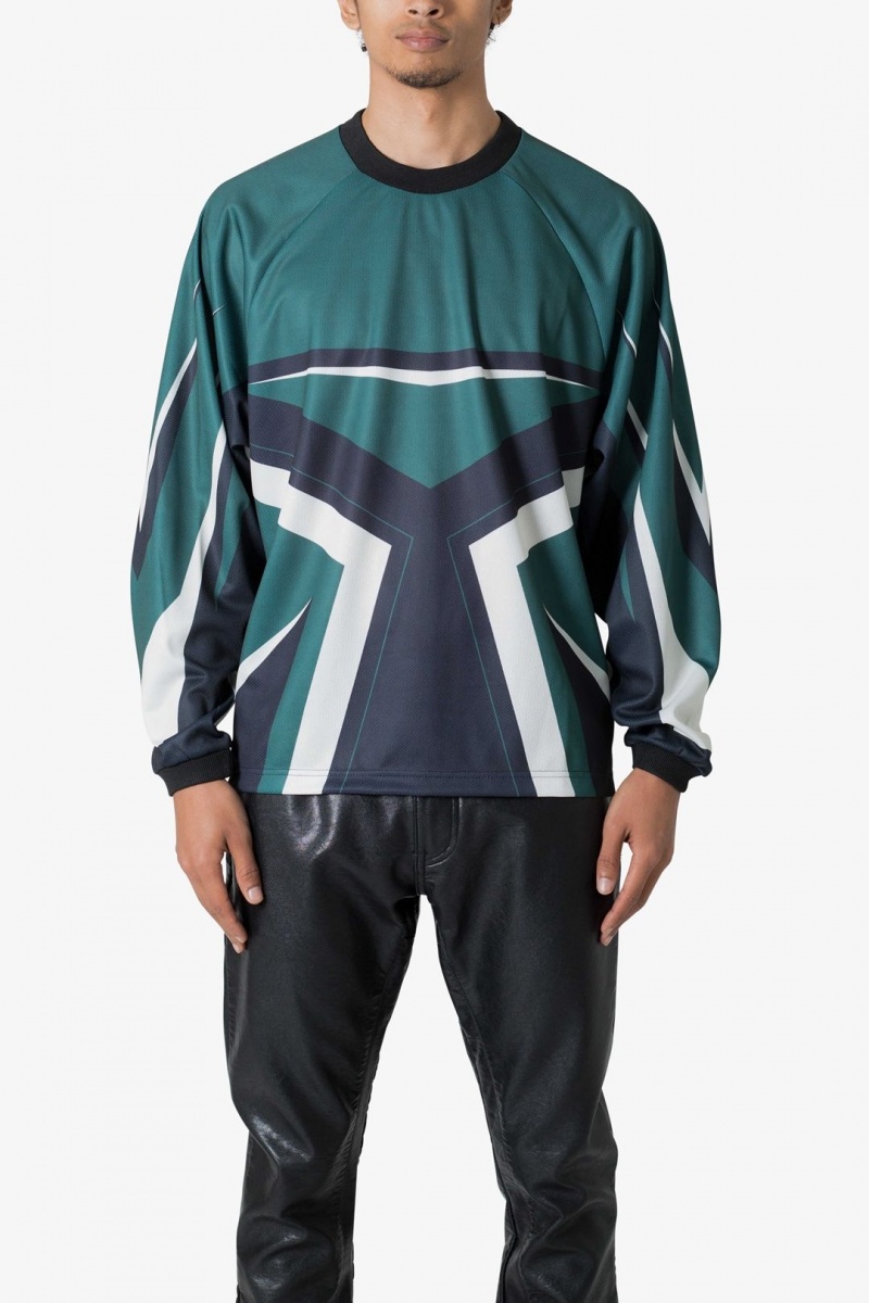 Chemises Mnml Motocross Shirt Vert  | DCE-1851922