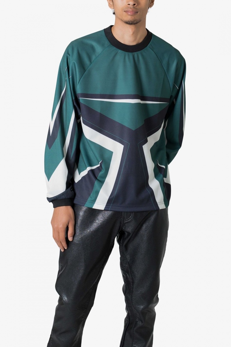 Chemises Mnml Motocross Shirt Vert  | DCE-1851922