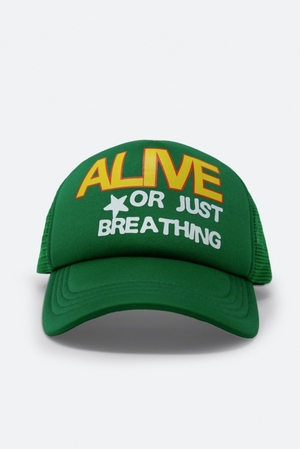 Couvre-chef Mnml Alive Trucker Cap Vert  | OMO-4546816