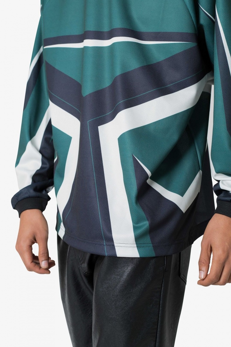 Chemises Mnml Motocross Shirt Vert  | DCE-1851922