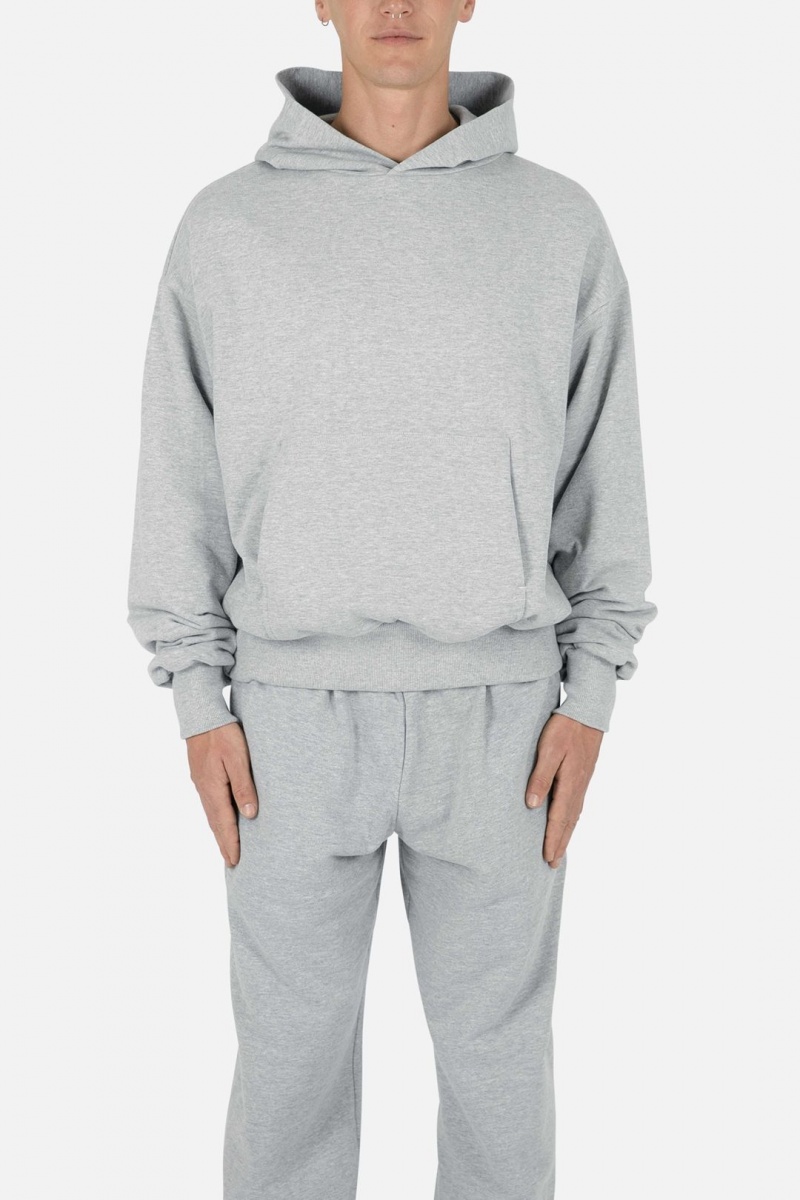 Sweats Mnml Double Layer Hoodie Grise Homme | PDZ-2572947