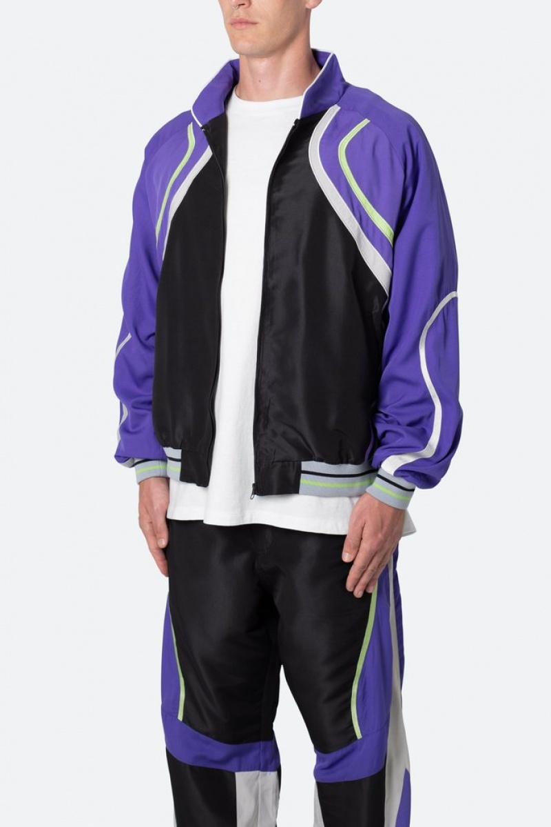 Vestes Mnml Motocross Piste Jacket Violette  | ZQH-2367725