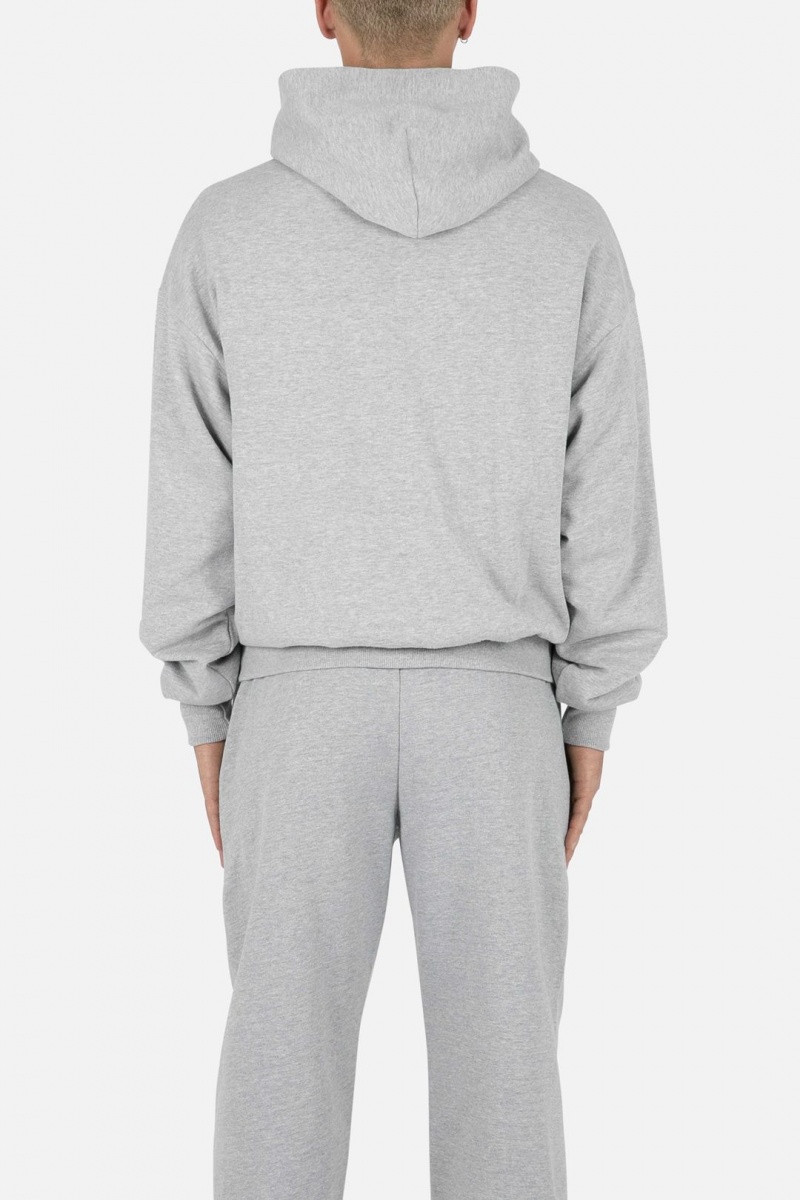 Sweats Mnml Double Layer Hoodie Grise Homme | PDZ-2572947