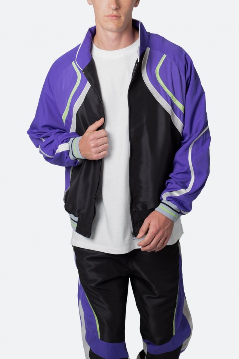 Vestes Mnml Motocross Piste Jacket Violette  | ZQH-2367725