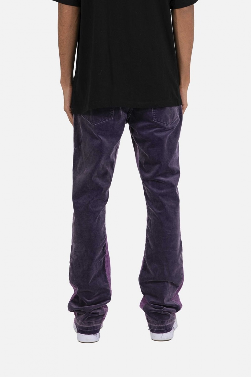 Flare Denim Mnml B428 Corduroy Flare Pants Violette Homme | RFF-1945077