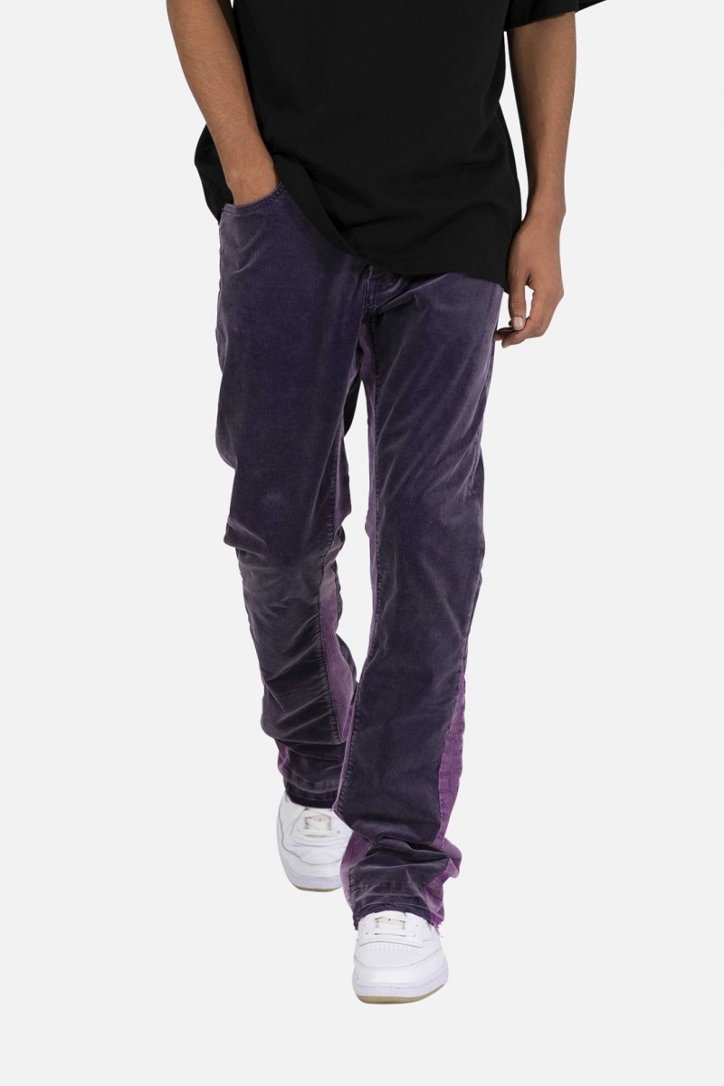 Flare Denim Mnml B428 Corduroy Flare Pants Violette Homme | RFF-1945077