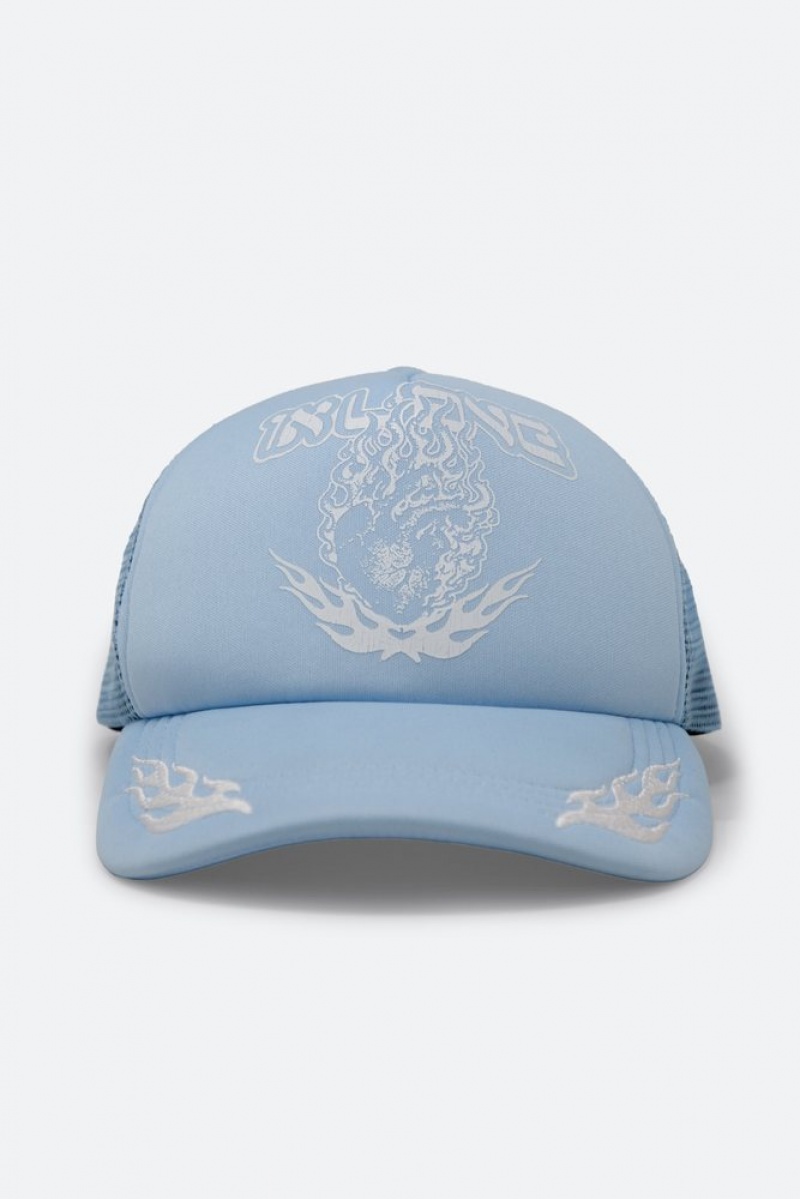 Couvre-chef Mnml In Love Trucker Cap Bleu Clair  | HCO-0743535