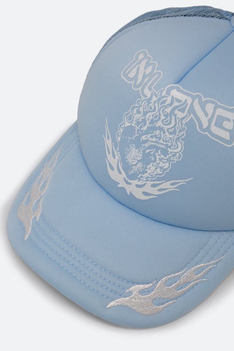 Couvre-chef Mnml In Love Trucker Cap Bleu Clair  | HCO-0743535