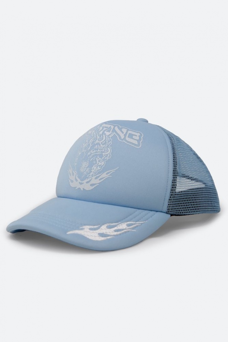 Couvre-chef Mnml In Love Trucker Cap Bleu Clair  | HCO-0743535