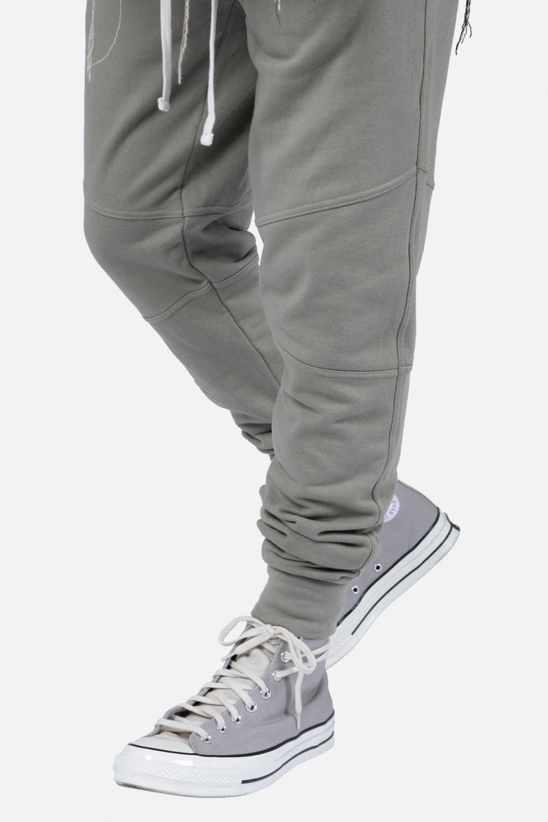 Pantalon Survêtement Mnml Cuffed Sweatpants Vert Olive Homme | XBE-1955034