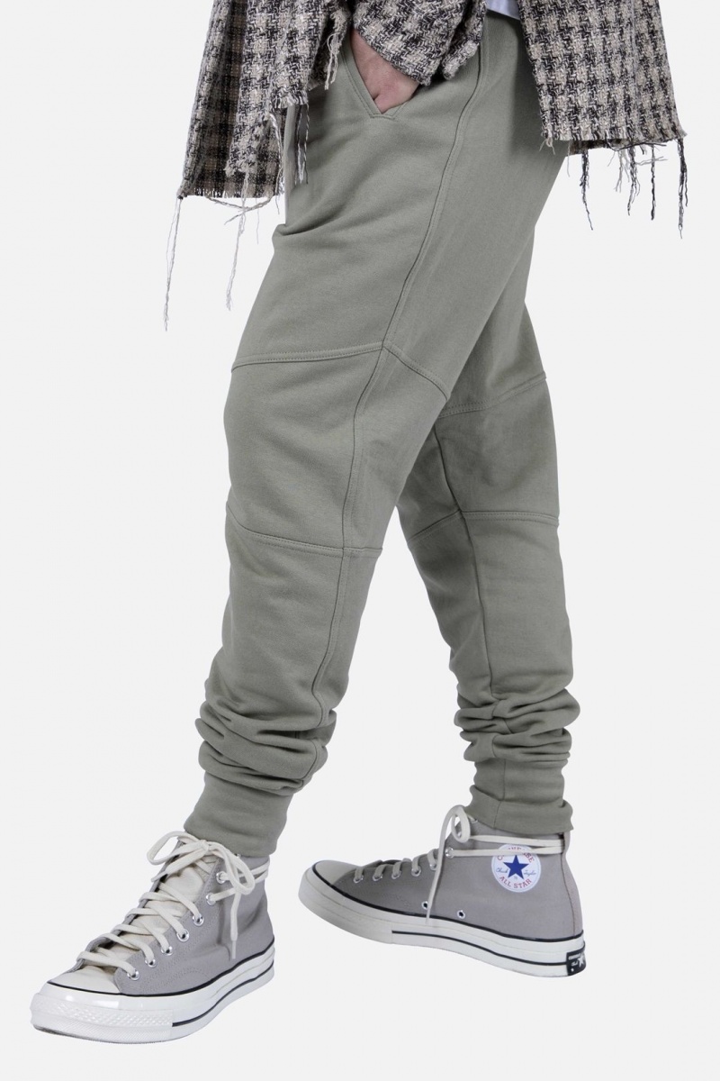 Pantalon Survêtement Mnml Cuffed Sweatpants Vert Olive Homme | XBE-1955034