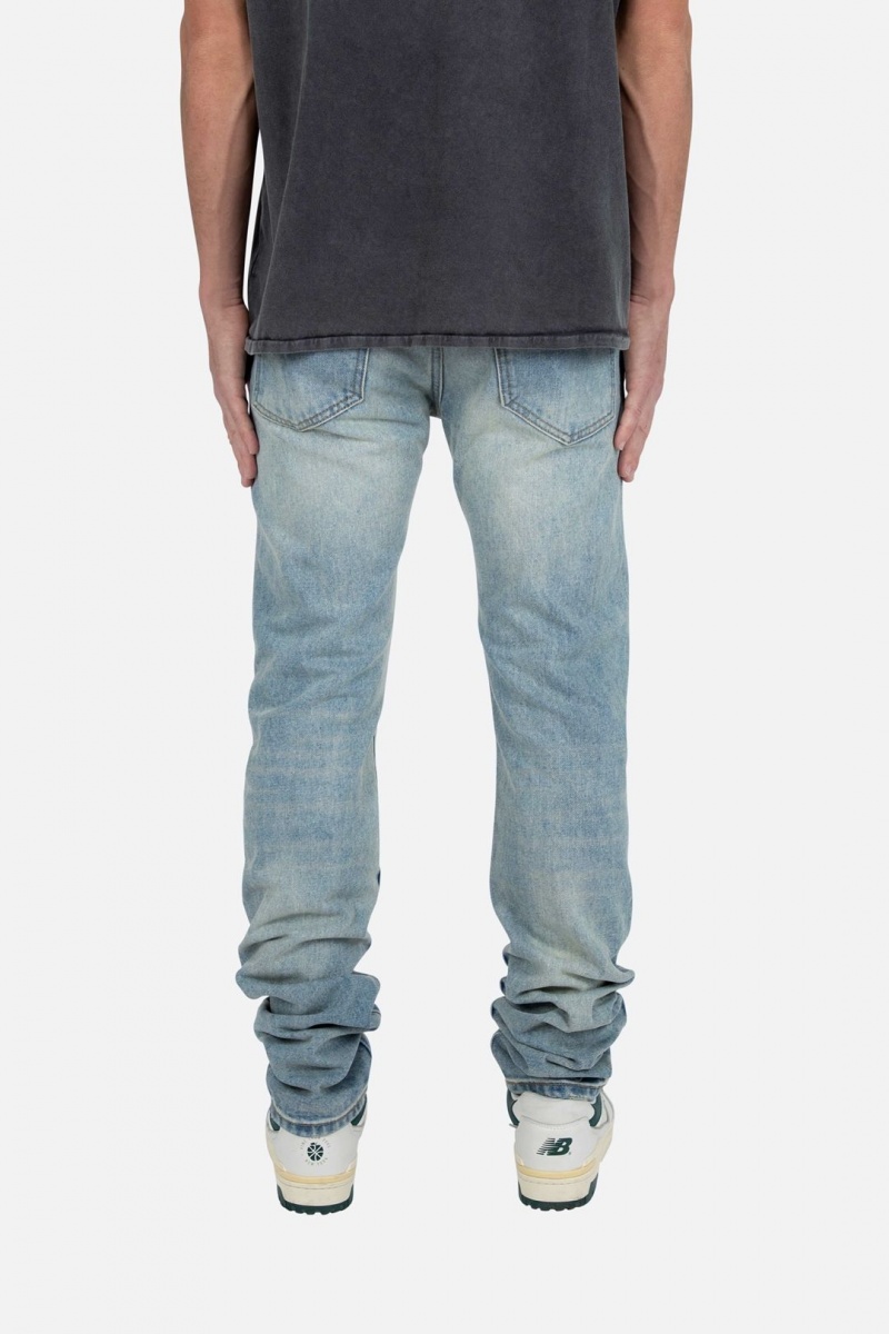 Straight Denim Mnml D430 Palm Droit Denim Bleu Homme | GAF-0108816