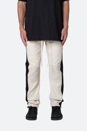 Pants & Chinos Mnml Cuir Moto Pants White/Black  | GYV-7036232