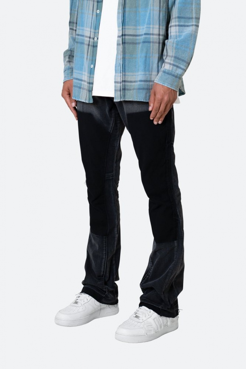 Flare Denim Mnml B501 Flare Denim Noir  | EHF-2666037