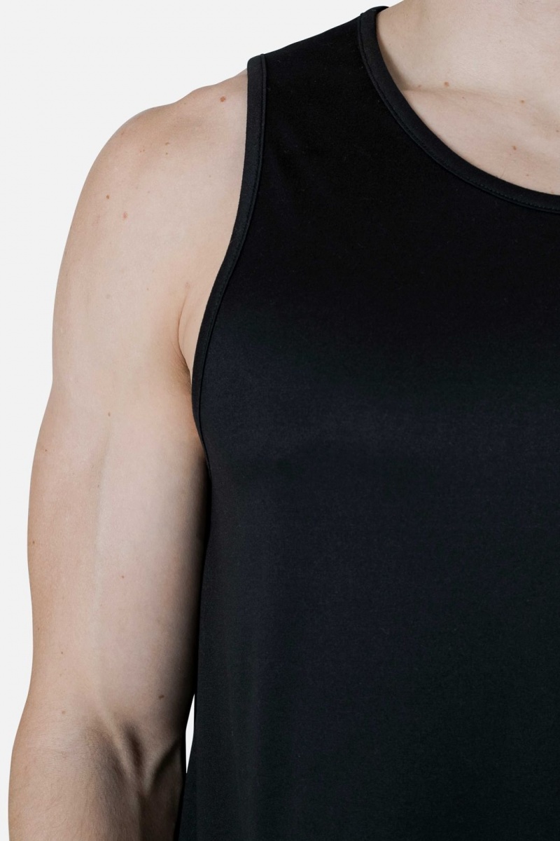 Debardeur Mnml Course Tank Noir  | PYK-6370344