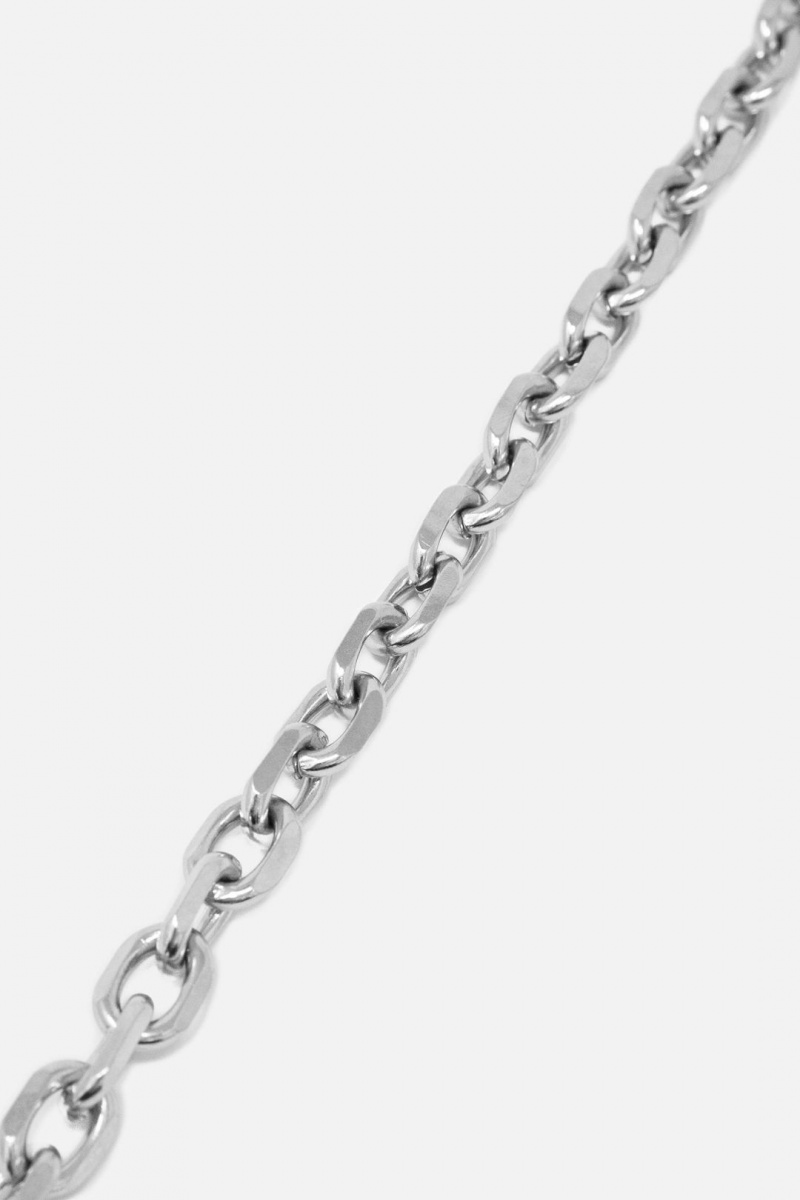 Bijoux Mnml A7 Link Wallet Chain Argent Homme | EIZ-2255972