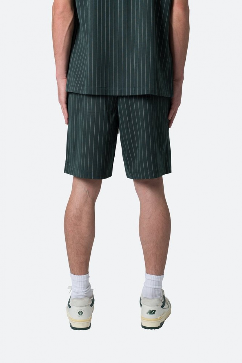 Short Mnml Pinstripe Shorts Vert  | TNE-5220621