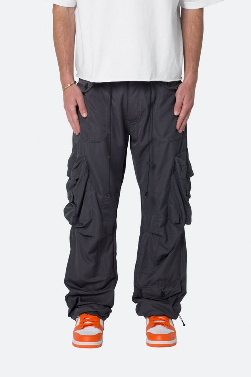 Cargos Mnml Legere Cinch Cargo Pants Noir Homme | BLM-7783086