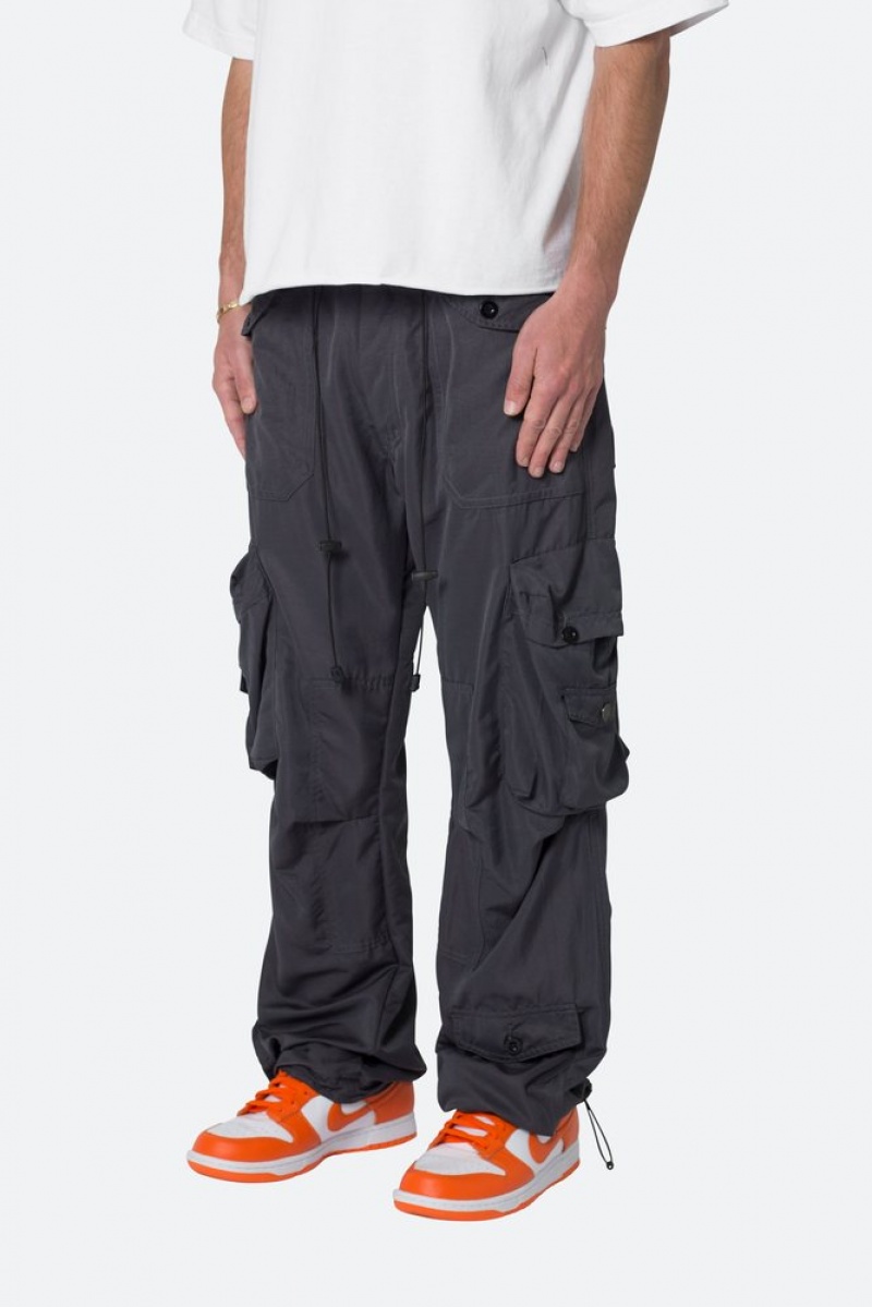 Cargos Mnml Legere Cinch Cargo Pants Noir Homme | BLM-7783086