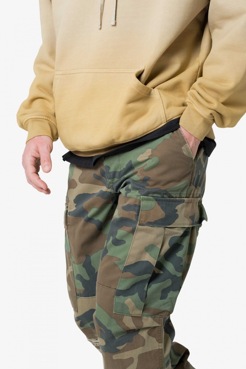 Cargos Mnml Double Knee Vintage Cargo Pants Camouflage Homme | EIZ-1665370