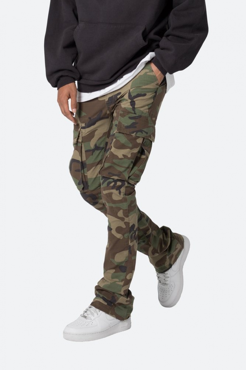 Skinny Denim Mnml X516 Mince Stacked Cargo Denim Camouflage  | QAW-1541788