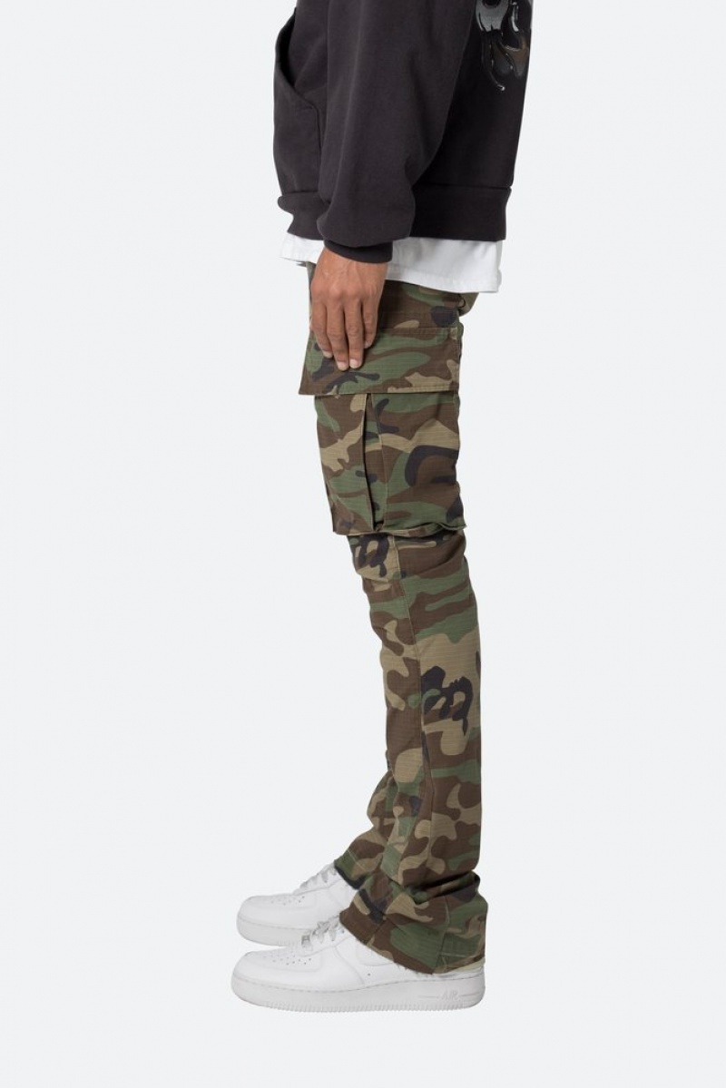 Skinny Denim Mnml X516 Mince Stacked Cargo Denim Camouflage  | QAW-1541788