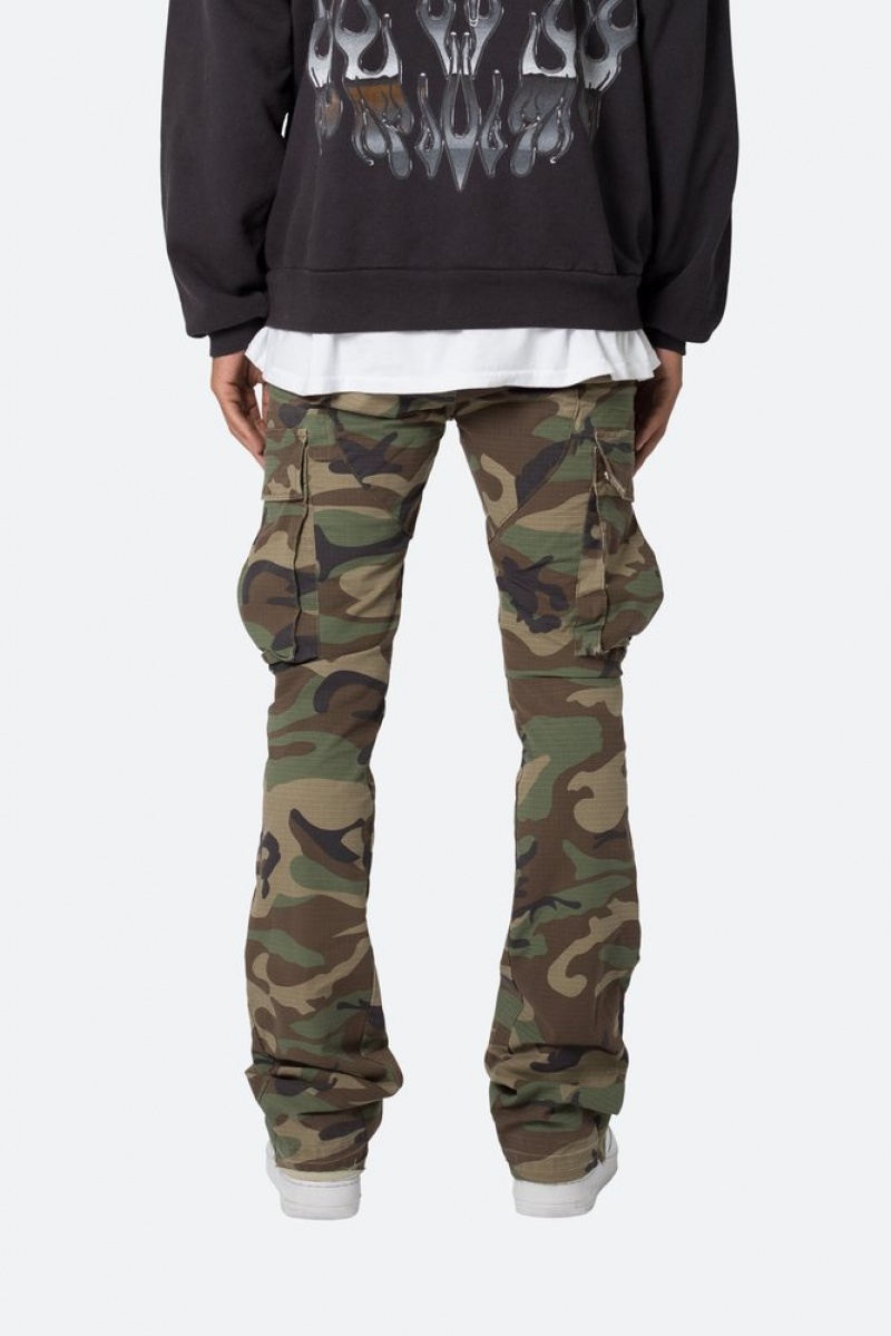 Skinny Denim Mnml X516 Mince Stacked Cargo Denim Camouflage  | QAW-1541788