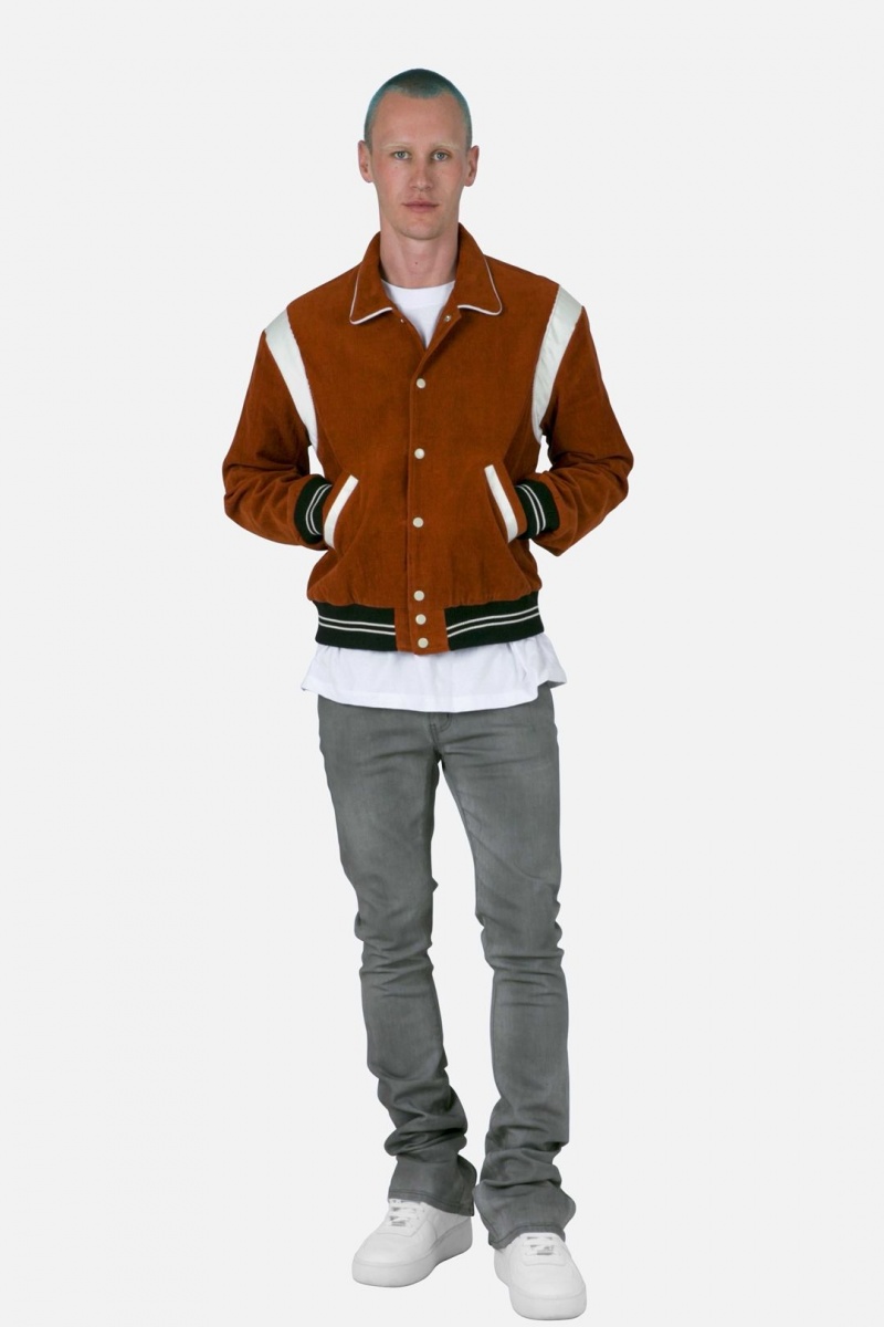 Vestes Mnml Teddy Jacket Rust  | RDB-3793417