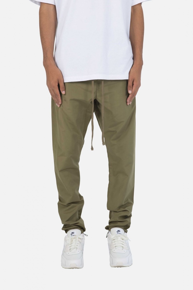 Pants & Chinos Mnml Every Day Nylon Pants Vert Olive Homme | QIO-4949930