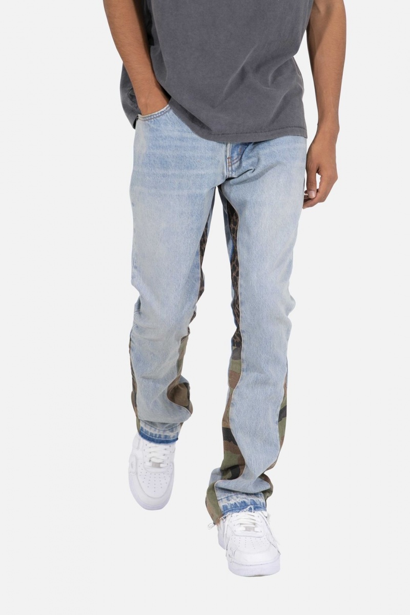 Flare Denim Mnml B126 Flare Denim Bleu Homme | BKY-6045622