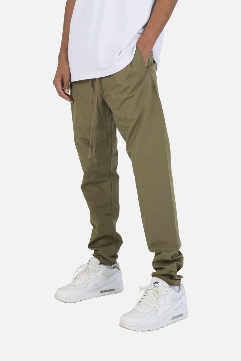 Pants & Chinos Mnml Every Day Nylon Pants Vert Olive Homme | QIO-4949930