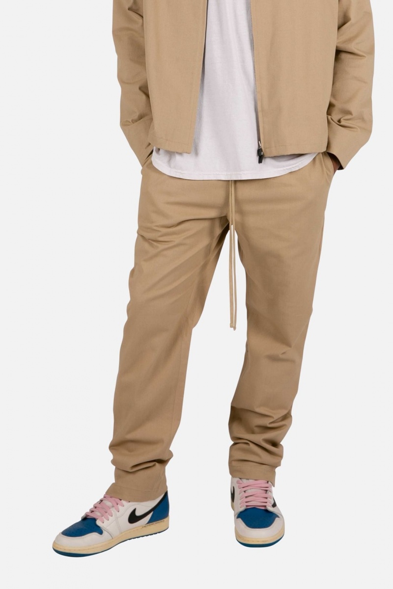 Pants & Chinos Mnml Every Day Travail Pants Kaki Homme | GJY-0069674