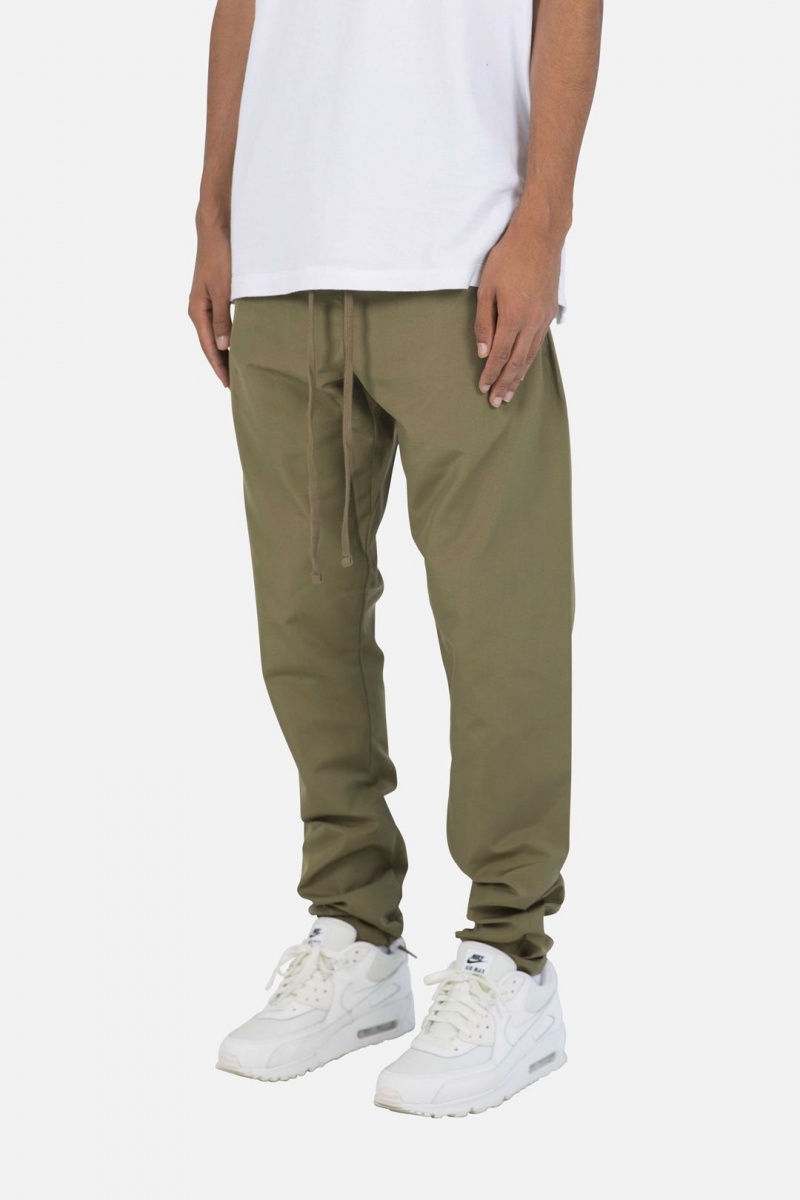 Pants & Chinos Mnml Every Day Nylon Pants Vert Olive Homme | QIO-4949930