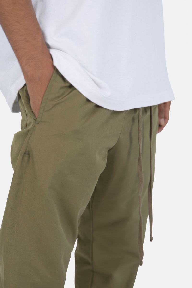 Pants & Chinos Mnml Every Day Nylon Pants Vert Olive Homme | QIO-4949930