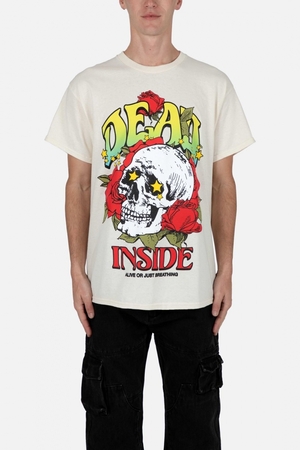 Debardeur Mnml Dead Inside Tee Natural  | KEW-3409259