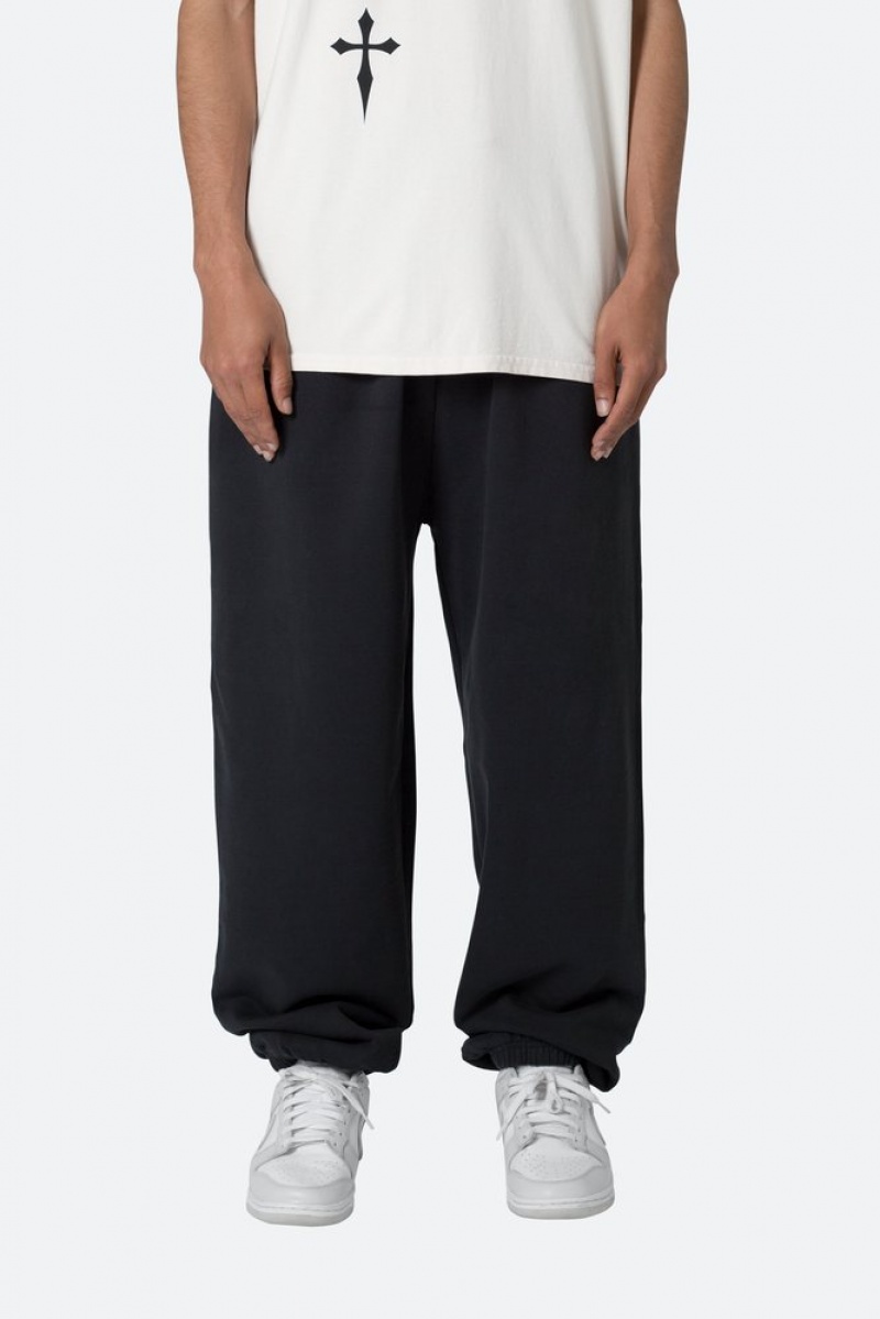 Pantalon Survêtement Mnml Baggy Sweatpants Noir  | ZVC-4093874