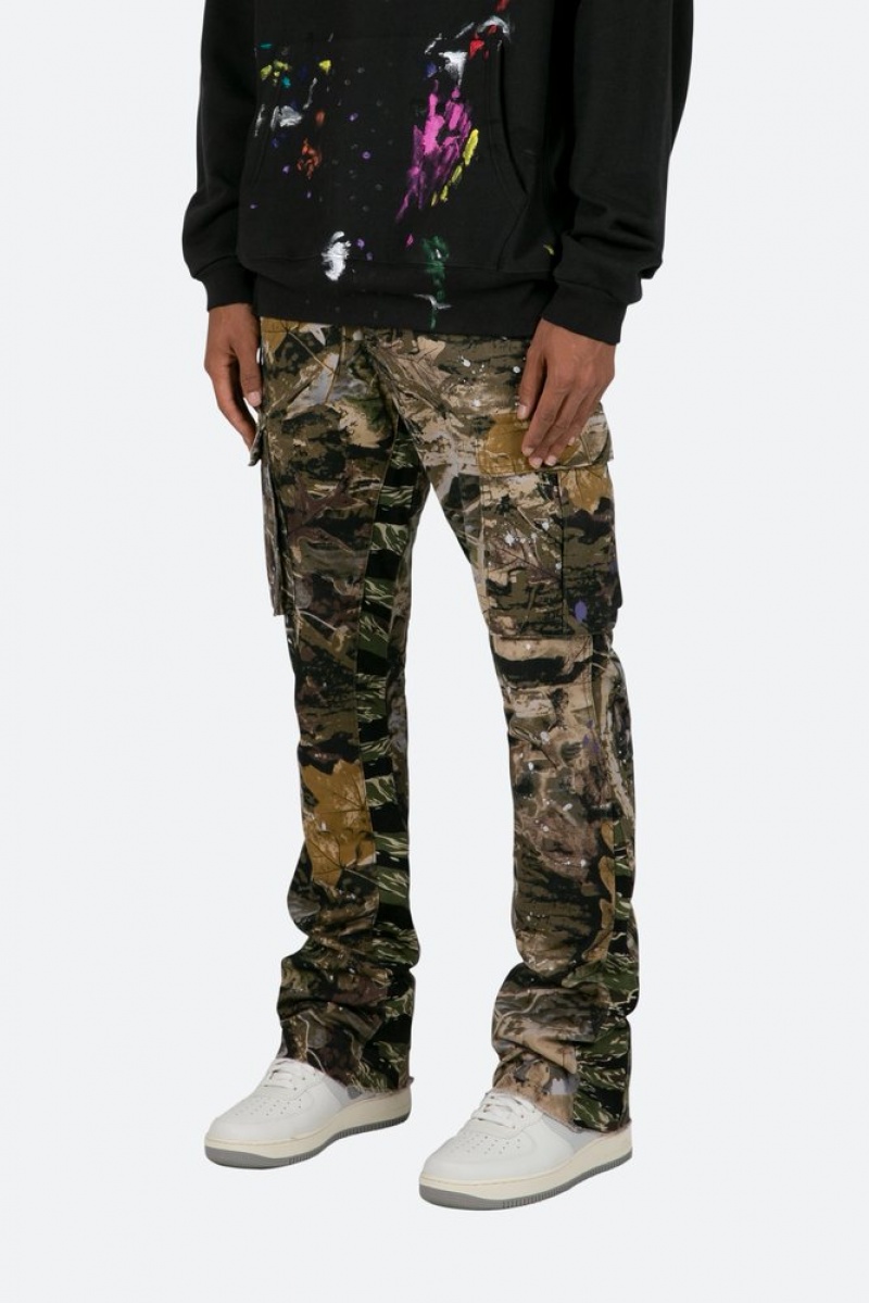 Cargos Mnml Bootcut Cargo Pants Camouflage Homme | SUG-8631549