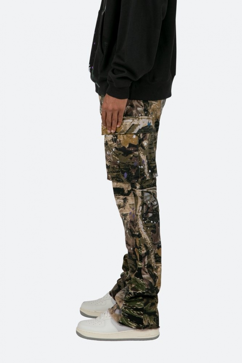 Cargos Mnml Bootcut Cargo Pants Camouflage Homme | SUG-8631549