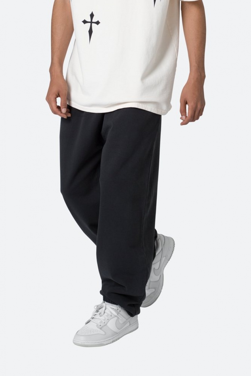 Pantalon Survêtement Mnml Baggy Sweatpants Noir  | ZVC-4093874