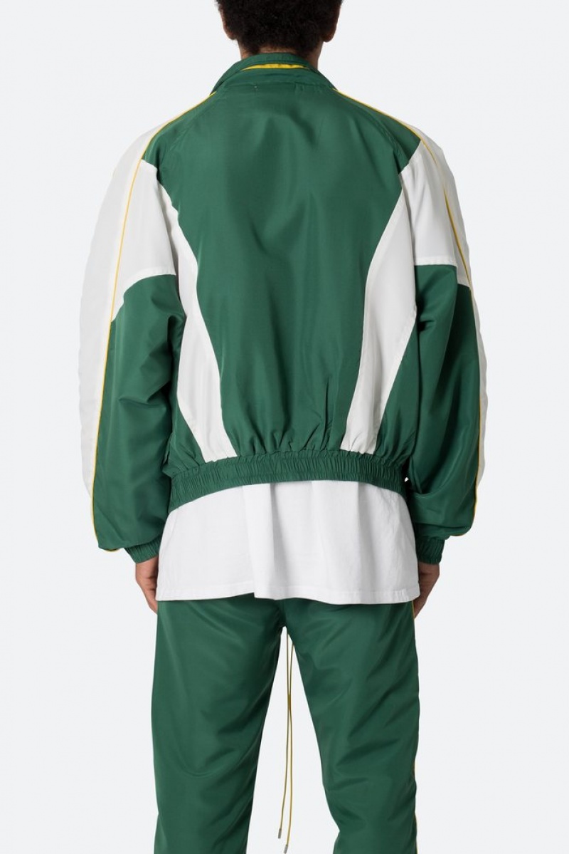 Vestes Mnml Race Piste Jacket Green/White  | LEK-1635626