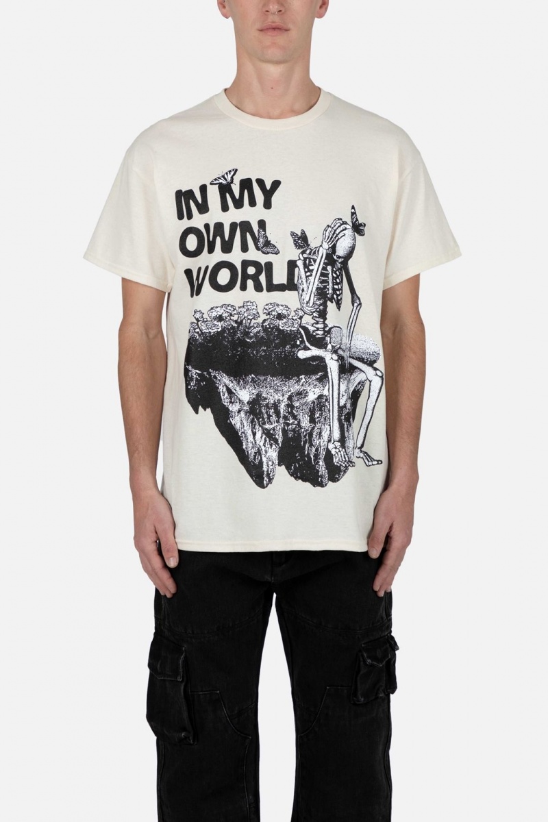 Debardeur Mnml In My Own World Tee Natural  | UWJ-1491716