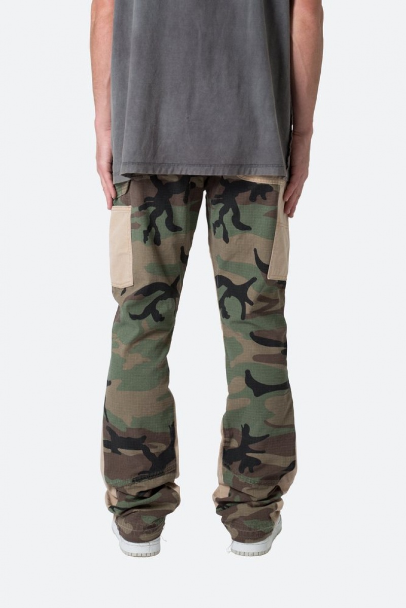 Flare Denim Mnml Painter Flare Denim Camouflage  | ZXY-7784186