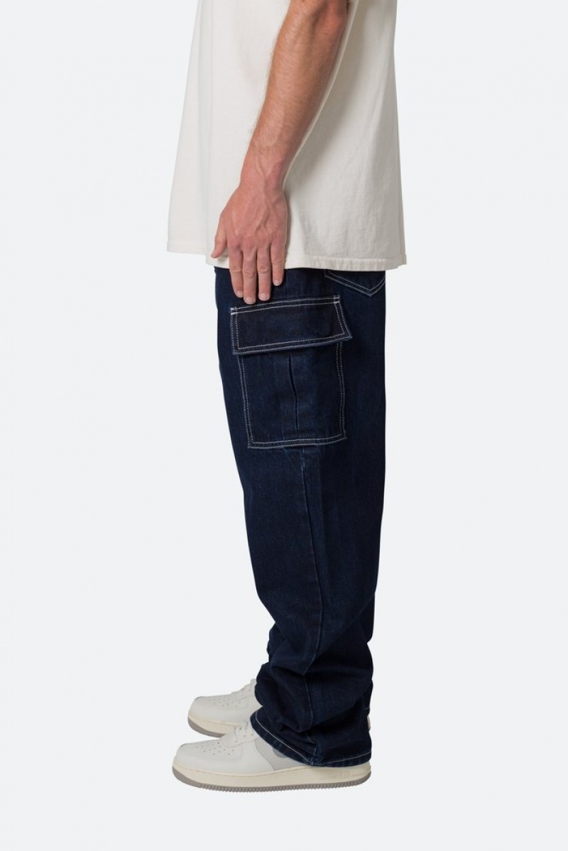 Baggy Denim Mnml Contrast Ultra Baggy Denim Bleu  | VVA-6230692