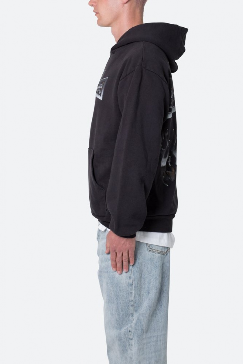 Sweats Mnml Chrome Knights Hoodie Noir  | VDN-1751105