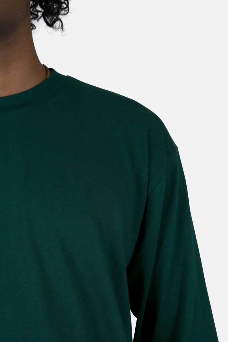 Long Sleeve Tees Mnml Every Day II L/S Tee Vert  | PMJ-5129901