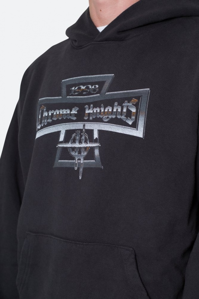 Sweats Mnml Chrome Knights Hoodie Noir  | VDN-1751105