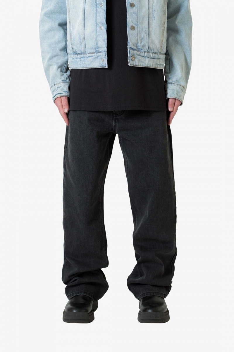 Baggy Denim Mnml Ultra Baggy Denim Noir  | FYF-4369811