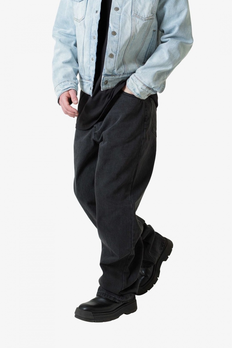 Baggy Denim Mnml Ultra Baggy Denim Noir  | FYF-4369811