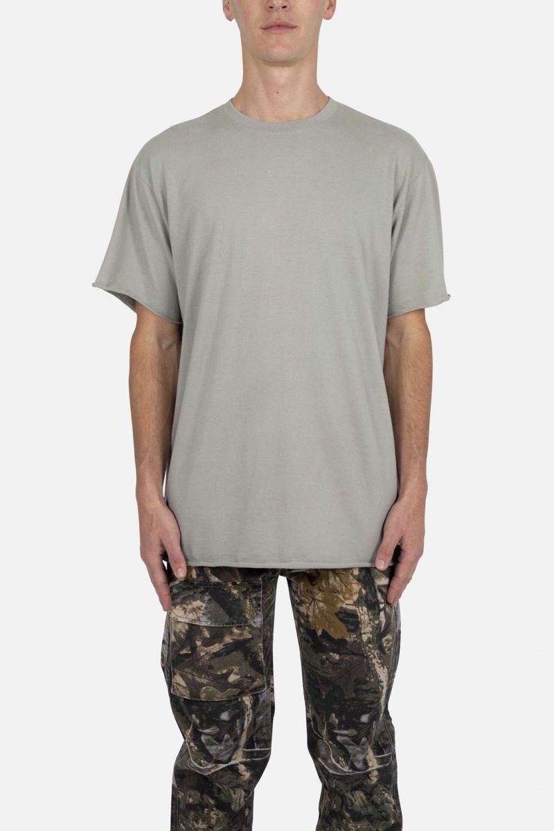 Debardeur Mnml Raw Edge Tee Vert Olive Homme | YGT-1070985